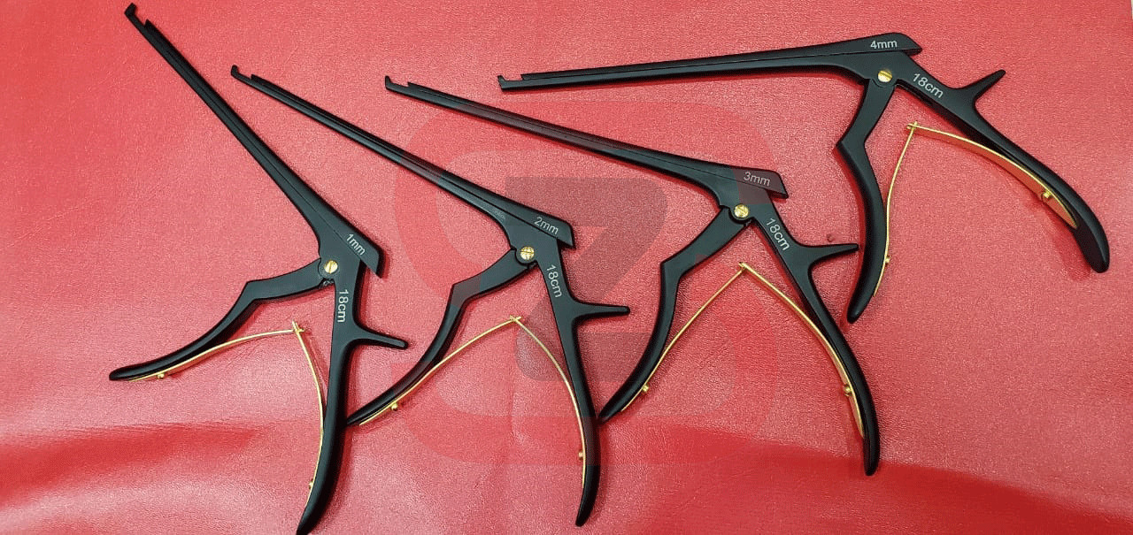 Aesculap Kerrison Rongeur 1mm, 2mm, 3mm, 4mm Set Orthopedic Instruments