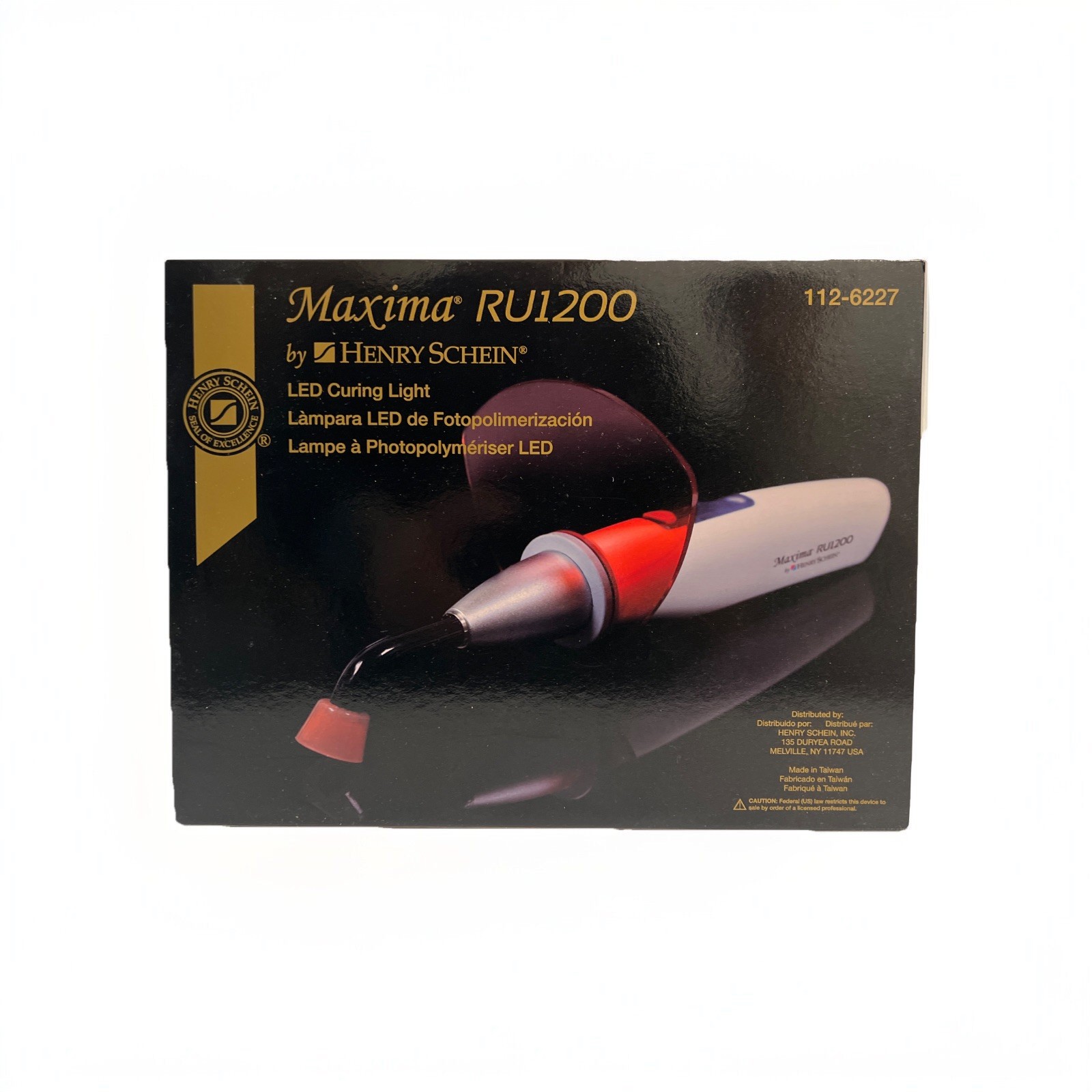 Henry Schein Maxima RU1200 LED Curing Light W/charging Dock, Instruction Manual