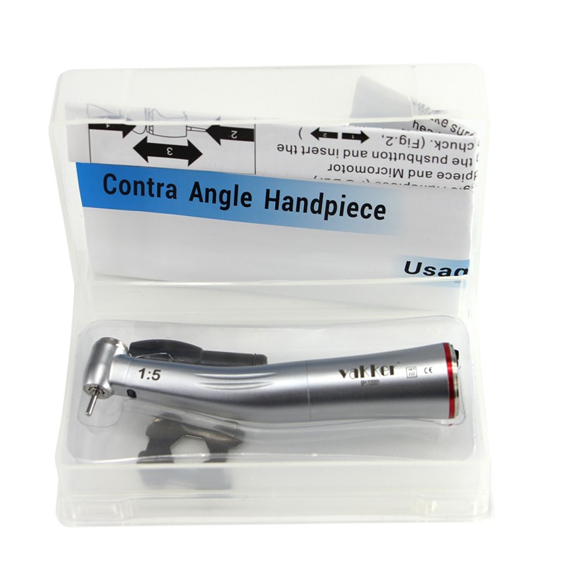 Dental 1:1 1:5 Fiber Optic Contra Angle Handpiece Fit NSK Electric Motor