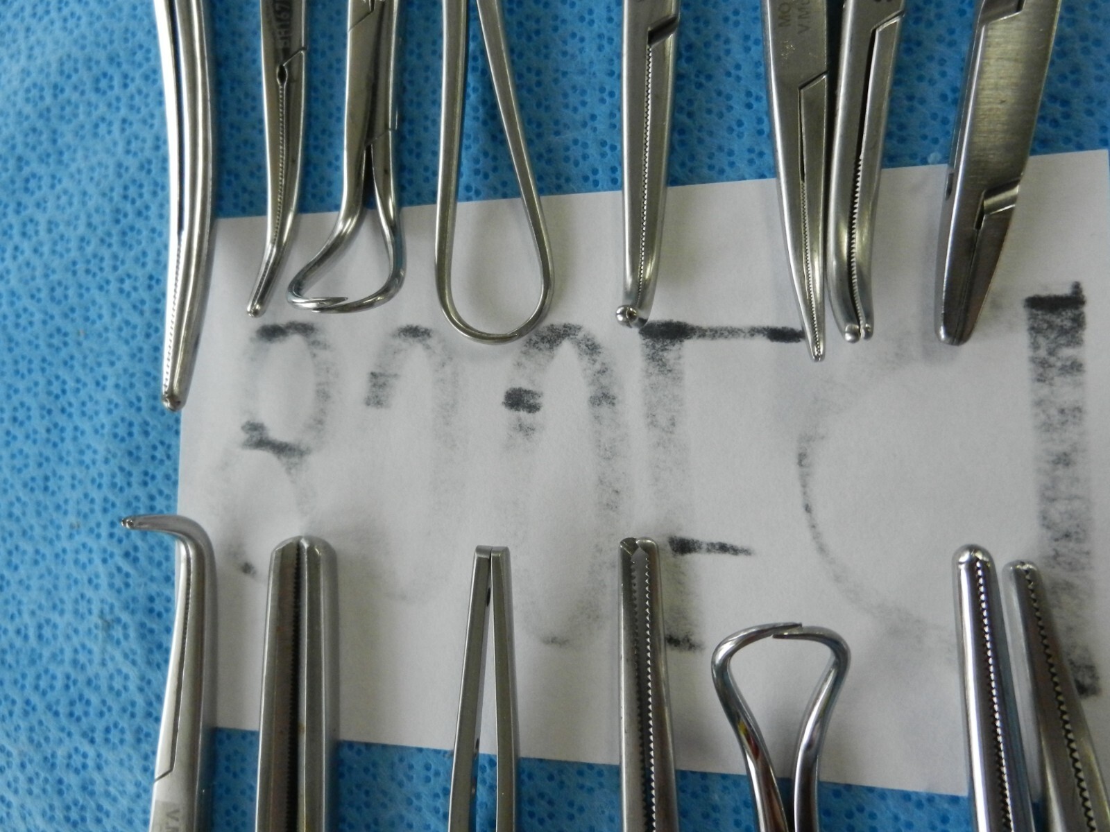 D7008 Jarit V. Mueller Aesculap Surgical Forceps Lot of 15 Approx 13.5-26cm