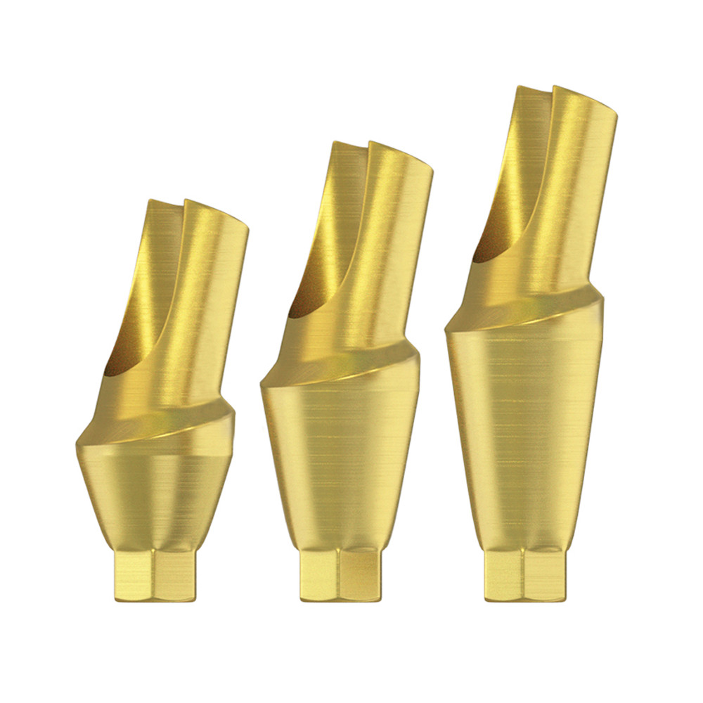 10pcs DSI Abutment Anatomic Angulated 15° Conical Connection RP Ø5.0-4.3mm