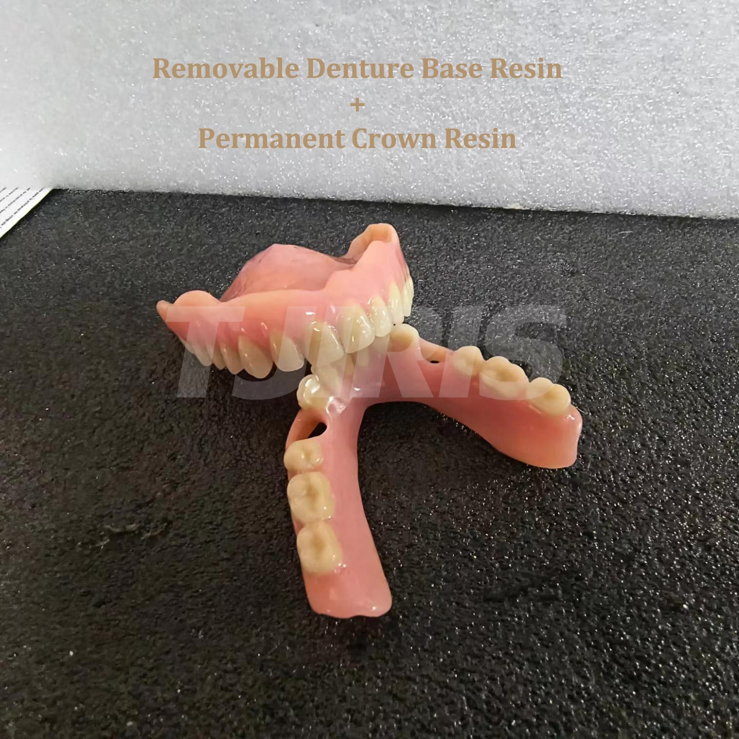 Dental Rigid Removable Denture Base 3D Printing Resin for DLP/LCD Printer 1kg
