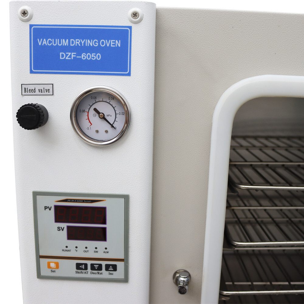 110V 1.9Cu ft Laboratory Heating Cabinet Vacuum Drying Oven 5 Layers 50~250℃
