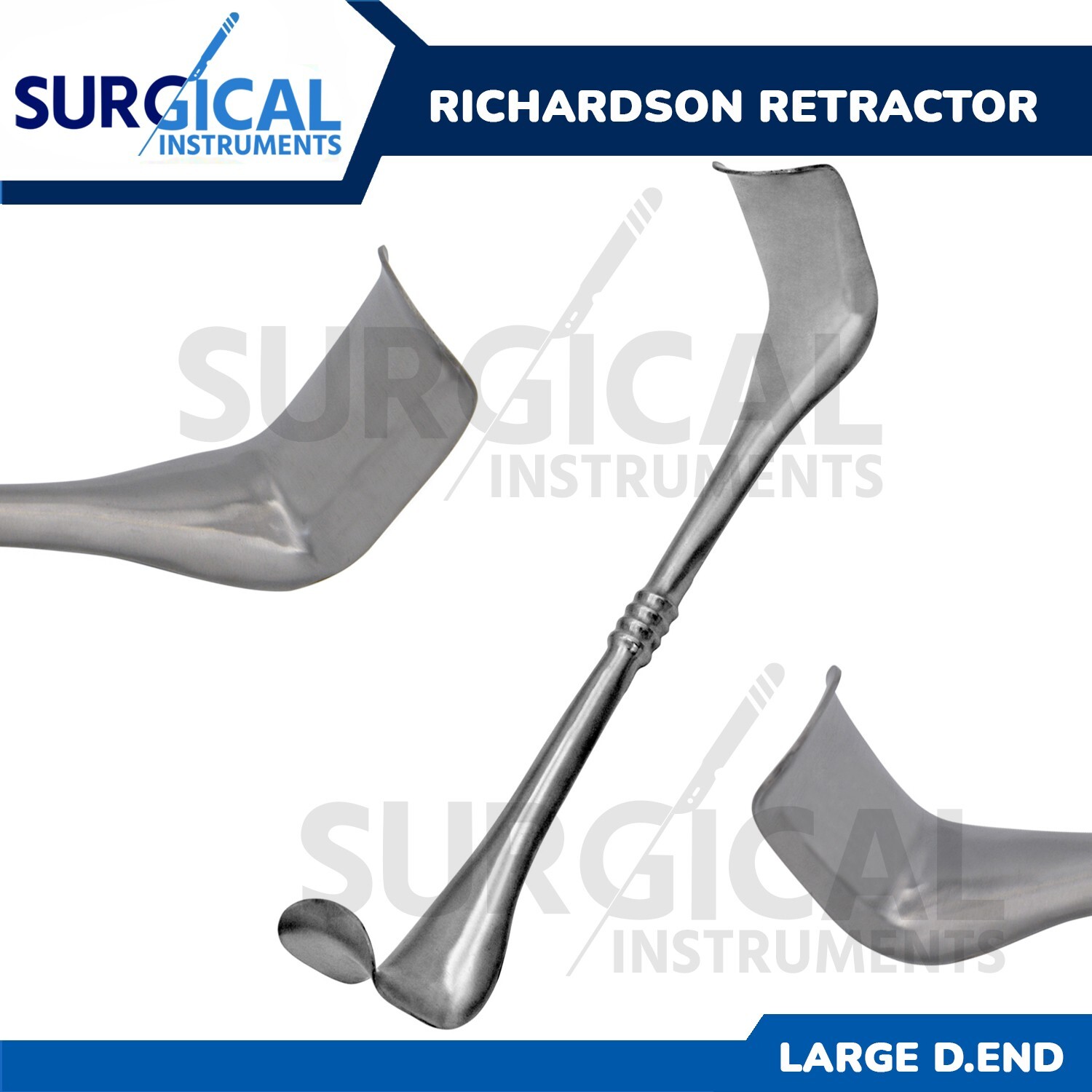Richardson Eastman Retractor Double Ended Large Surgical & Veterinary German Gr