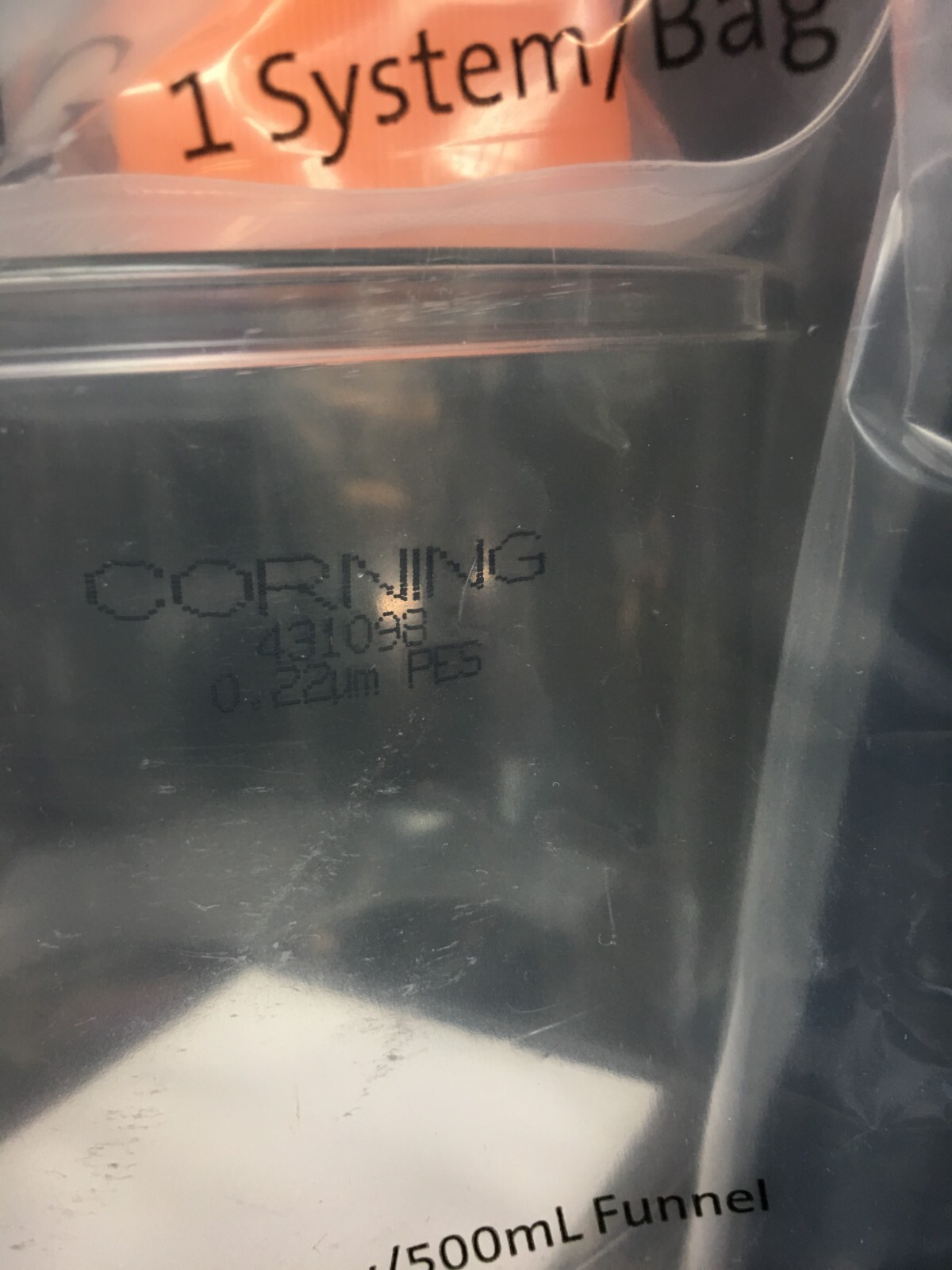 Corning REF 431098 | 0.22um PES 1L Vacuum Filtration Systems