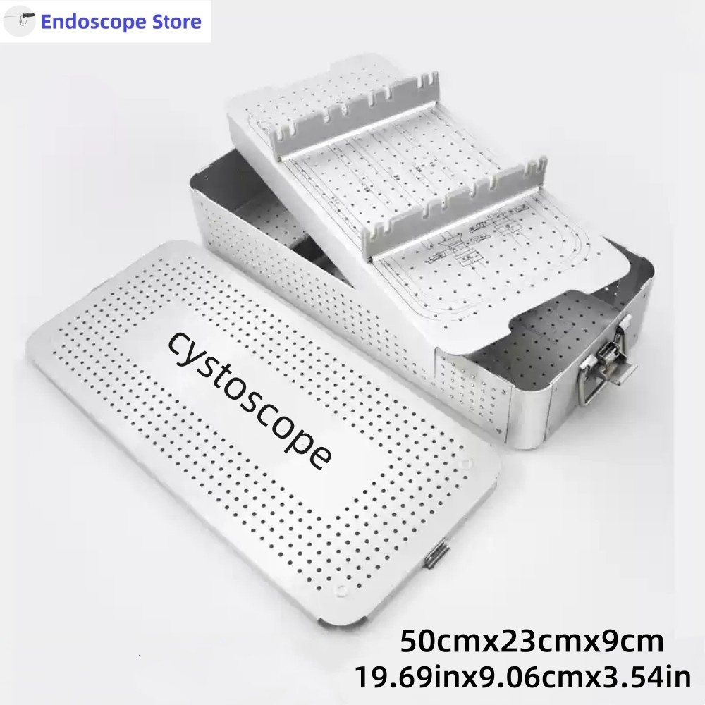 Medical Endoscope Instruments Disinfection Sterilization Case Box Basket Cage
