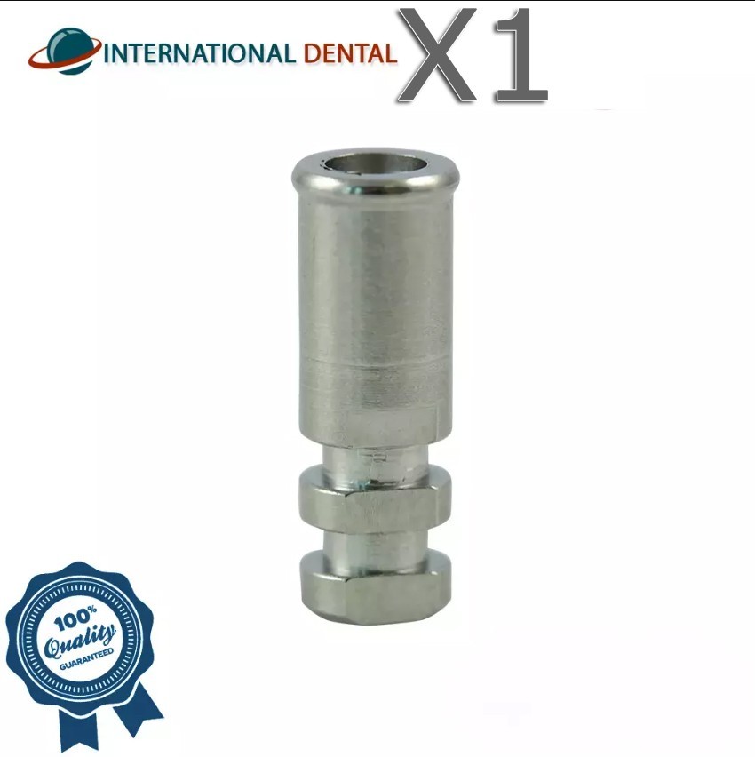Dental Analog Compatible Lokator Attachment Fixture Abutment Stainless Steel
