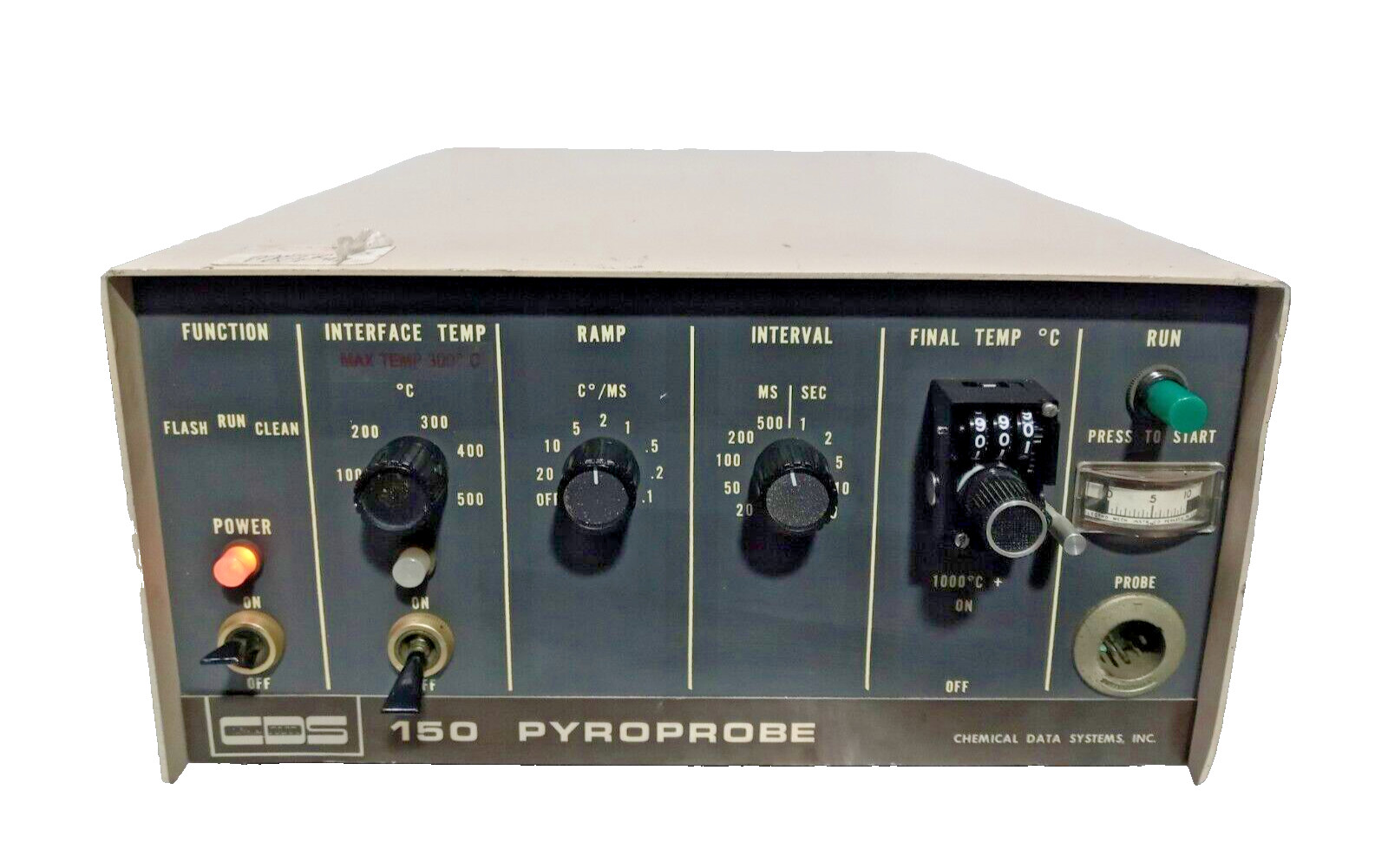 CDS Chemical Data System Model 150 Pyroprobe (No Probe Included)