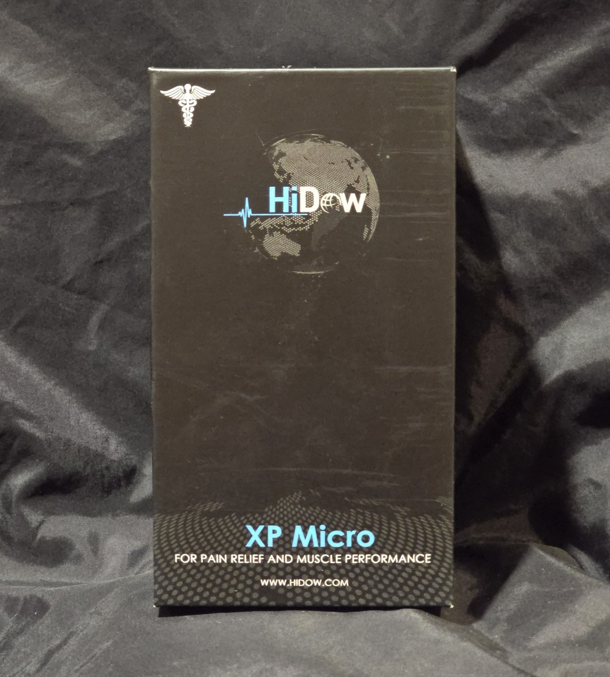HiDow XP Micro TENS Unit Kit 2-Channel Handheld w/ Electrodes & Lead Wires