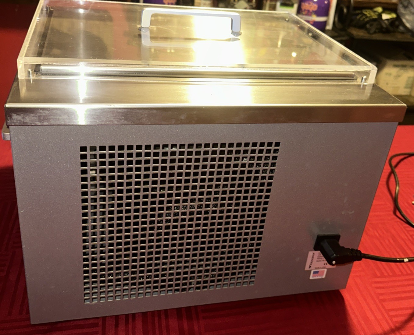 PolyScience AG30AC1B Anti-Griddle Countertop Food Chiller Tested