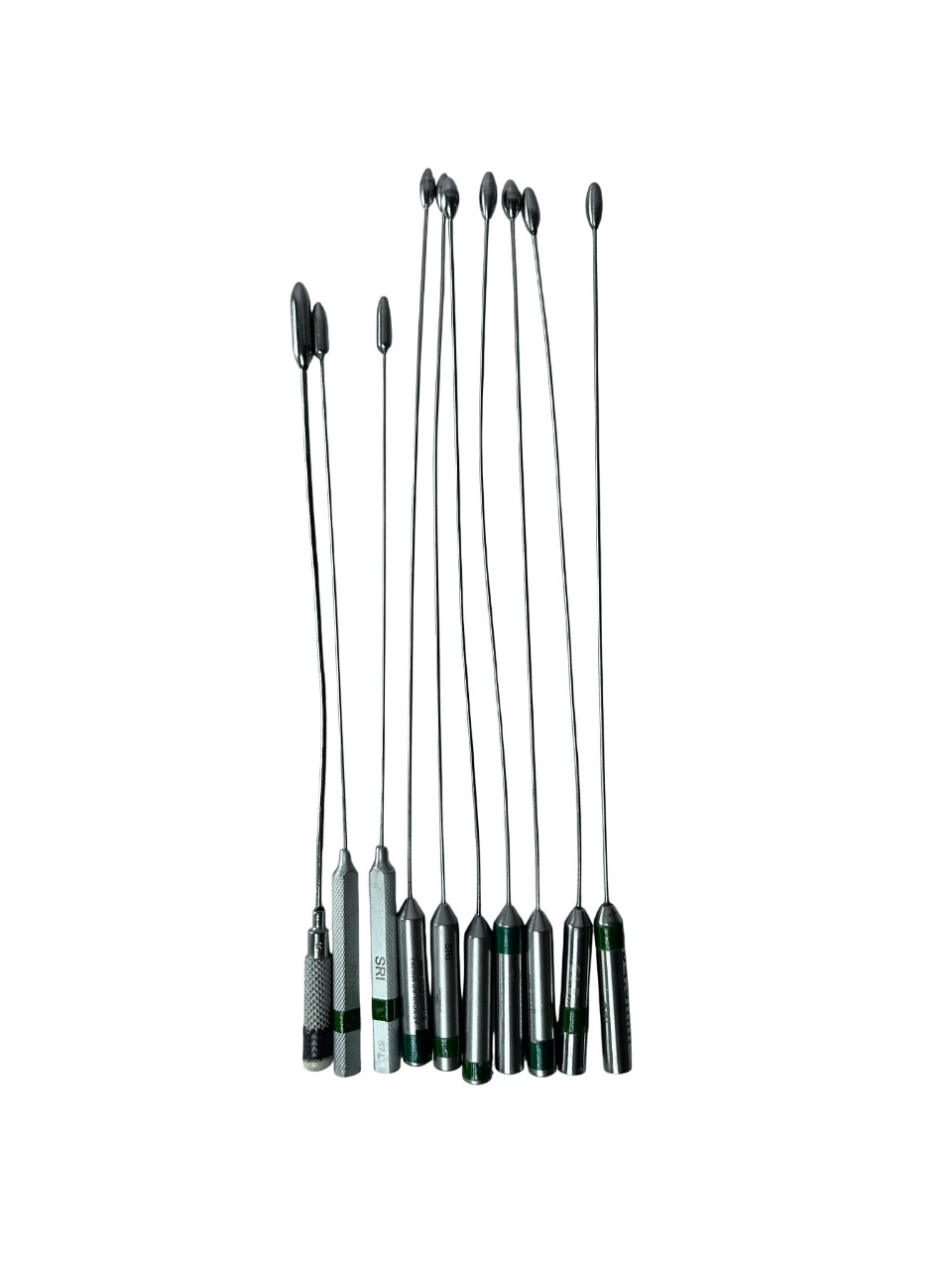 Lot of 10 Garrett Vascular Probe/Dilator 4MM – 5MM SRI, Aesculap and Pilling