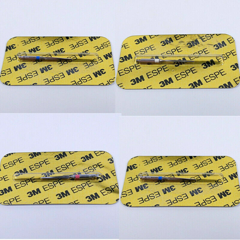 4 Pcs Fiber Post Dental Drills 1.1/1.3/1.6/1.9 mm