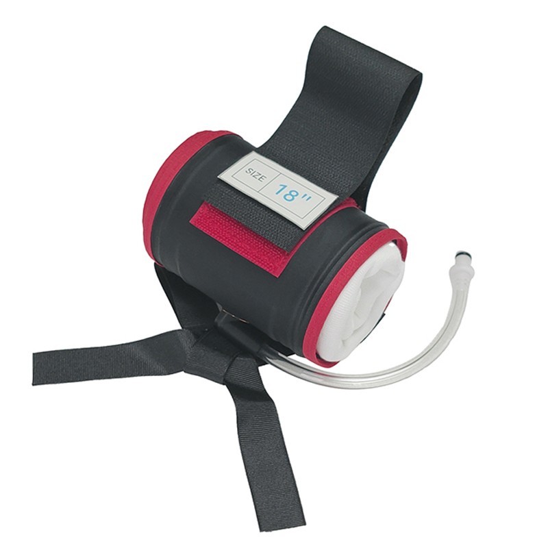 Cylindrical Tourniquet Cuff 1-Port/1-Bladder 18″x4″ with 6″ Tubing for Stryker