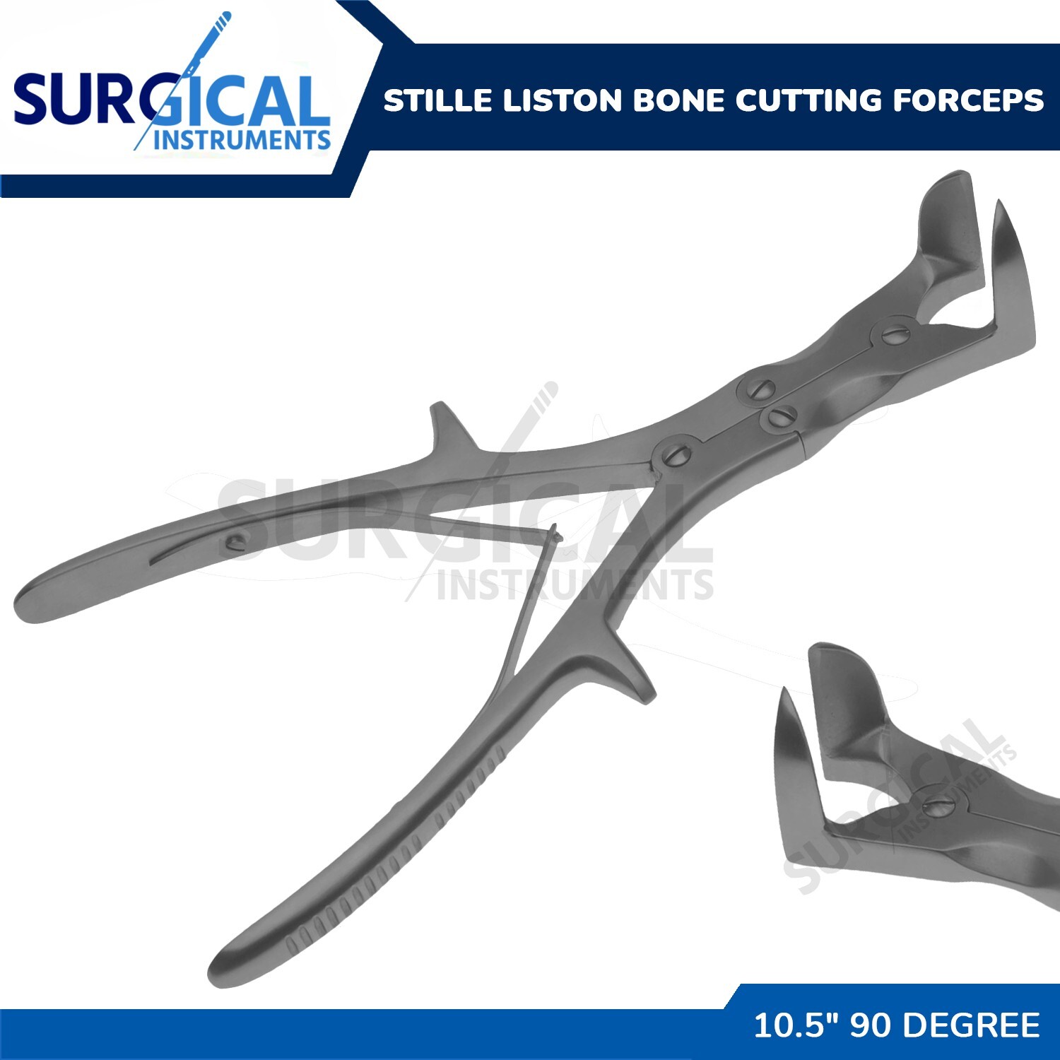 Stille Liston Bone Cutting Forceps 10.5″ 90 Degree Curved Orthopedic German Grad