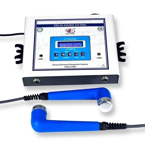 Branded Physiotherapy 1 and 3 MHz Device Ultrasound Therapy Machine 103 Pro