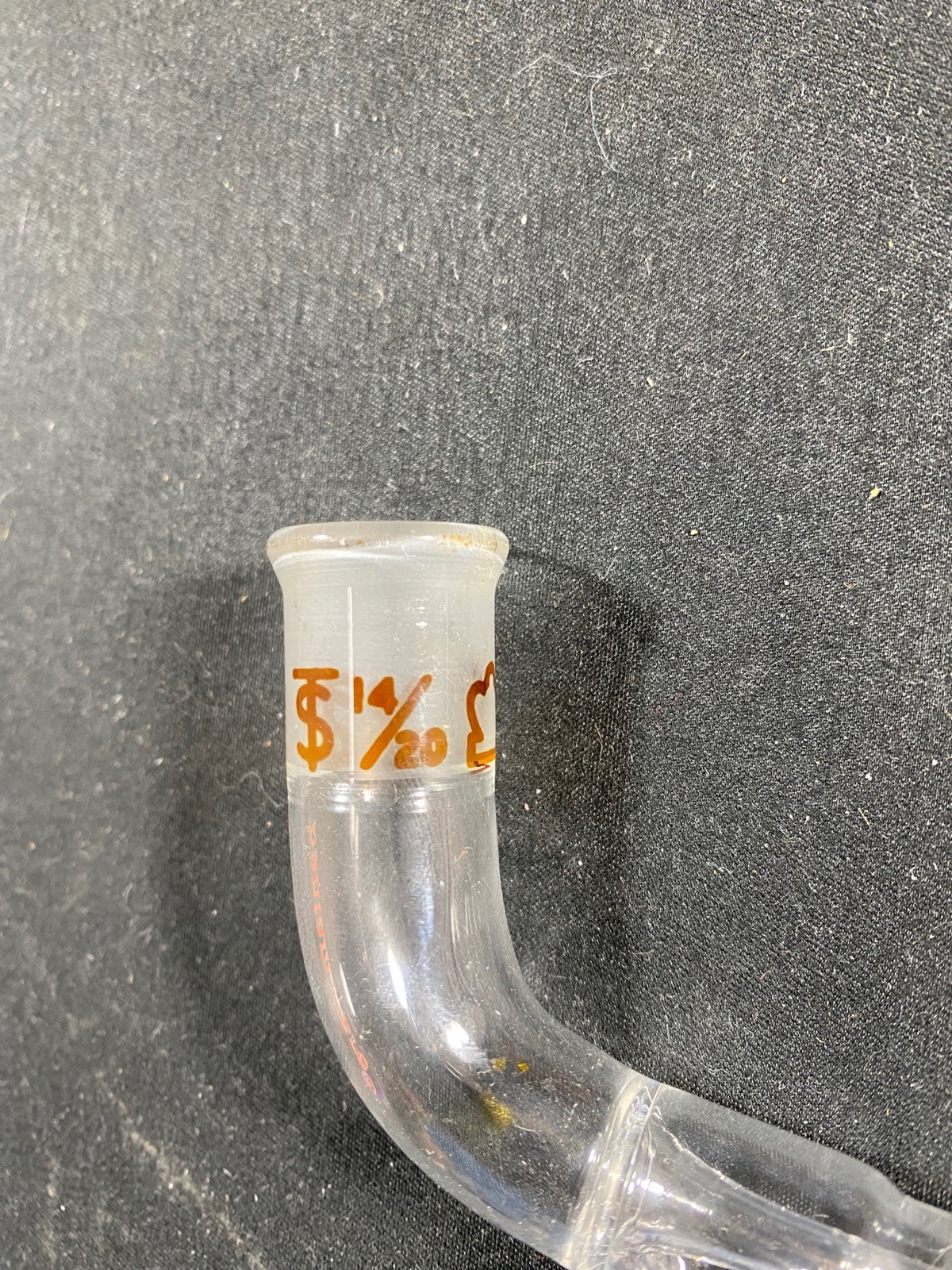 KIMBLE KONTES Glass 14/20 Joint 105° Vacuum Distillation Adapter 205600-1420