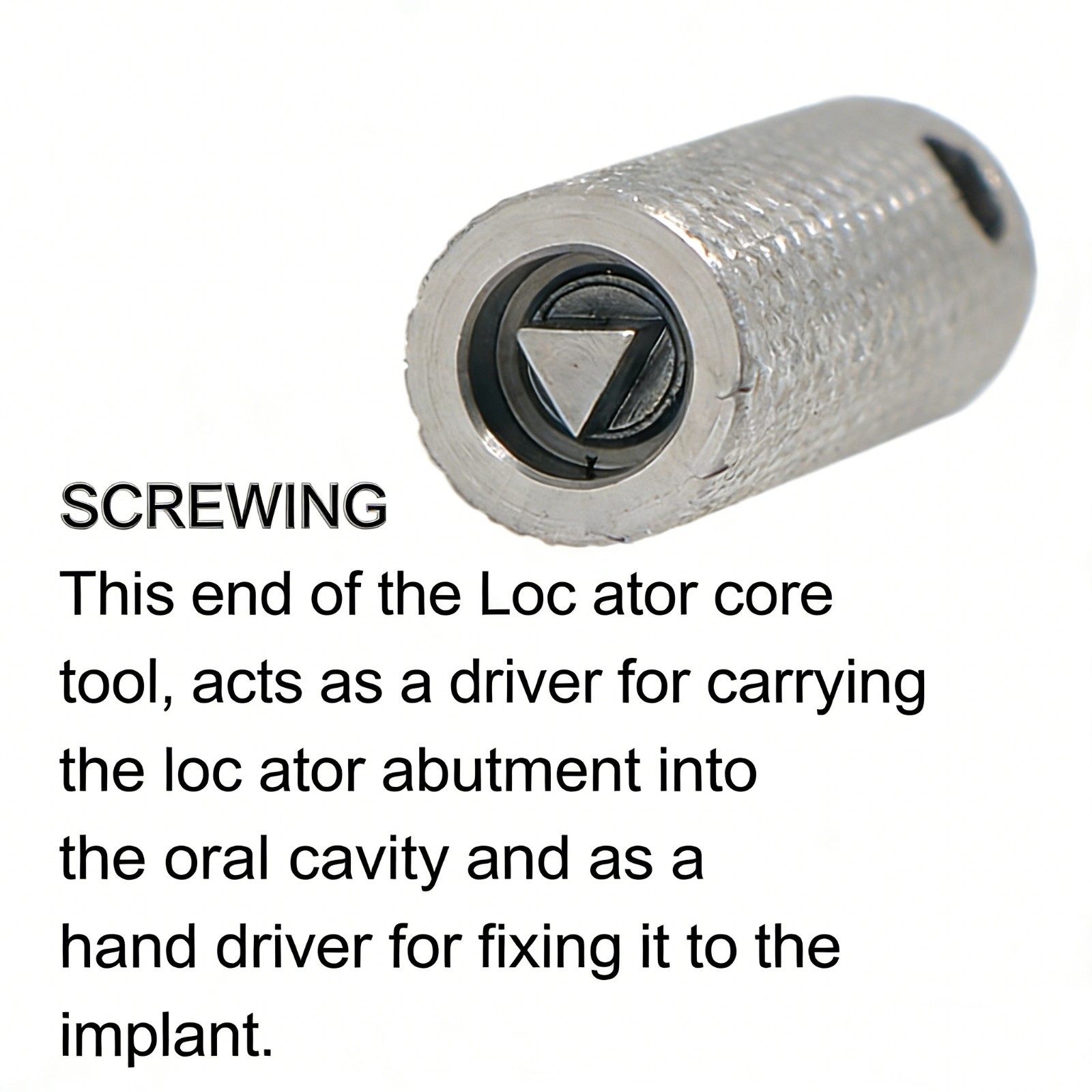 US Dental Zest Locator Standard Extended Male Cap Inserts Set &Legacy Core Tool