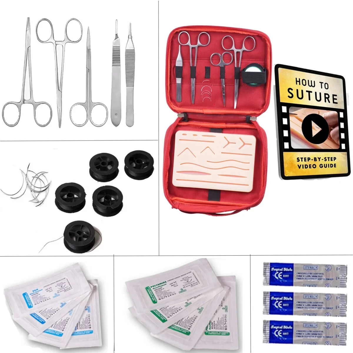 Suture Mastery Kit: Practice with Confidence and Precision Training Course