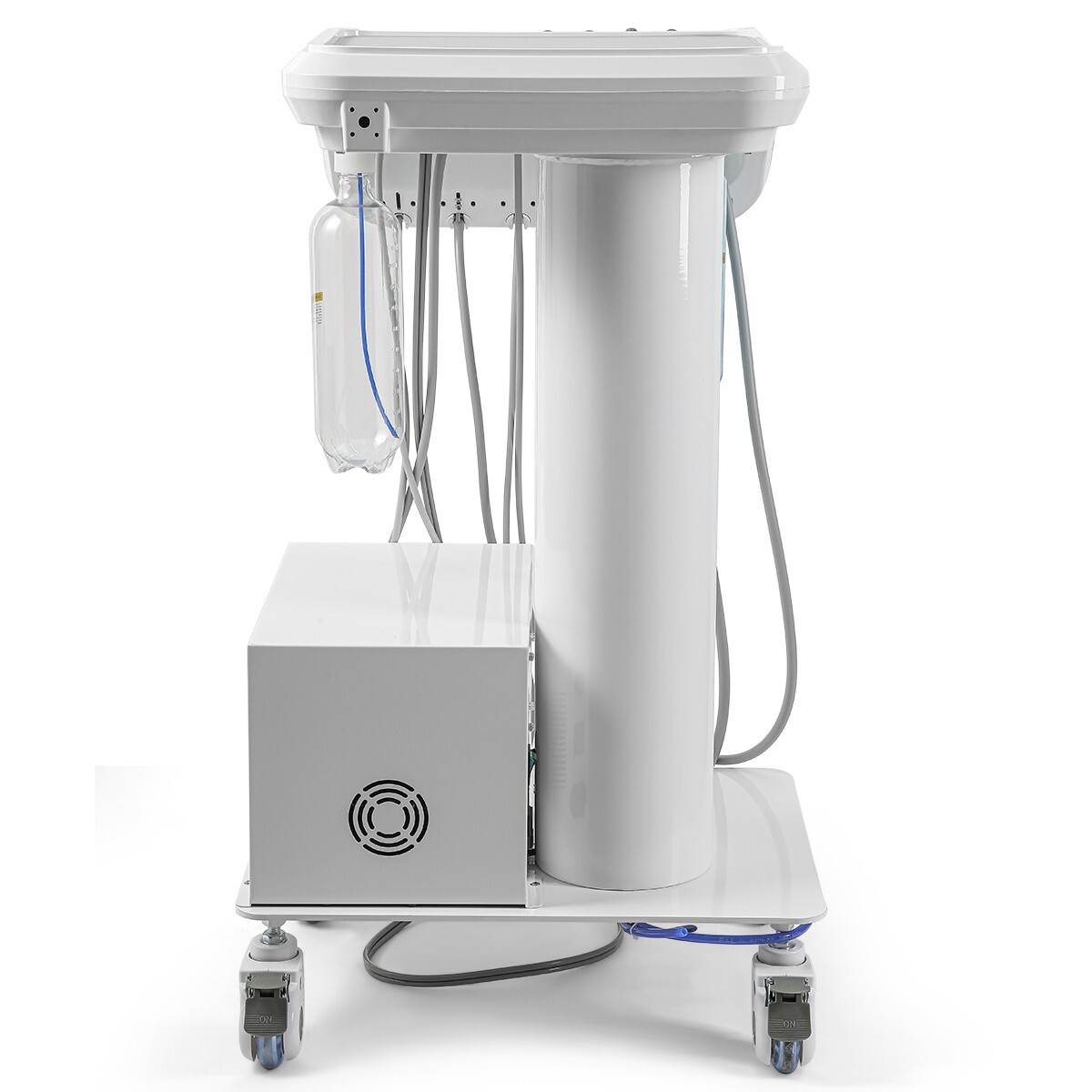 Portable Dental Mobile Delivery Unit Air Compressor Suction System 4Hole /Chair