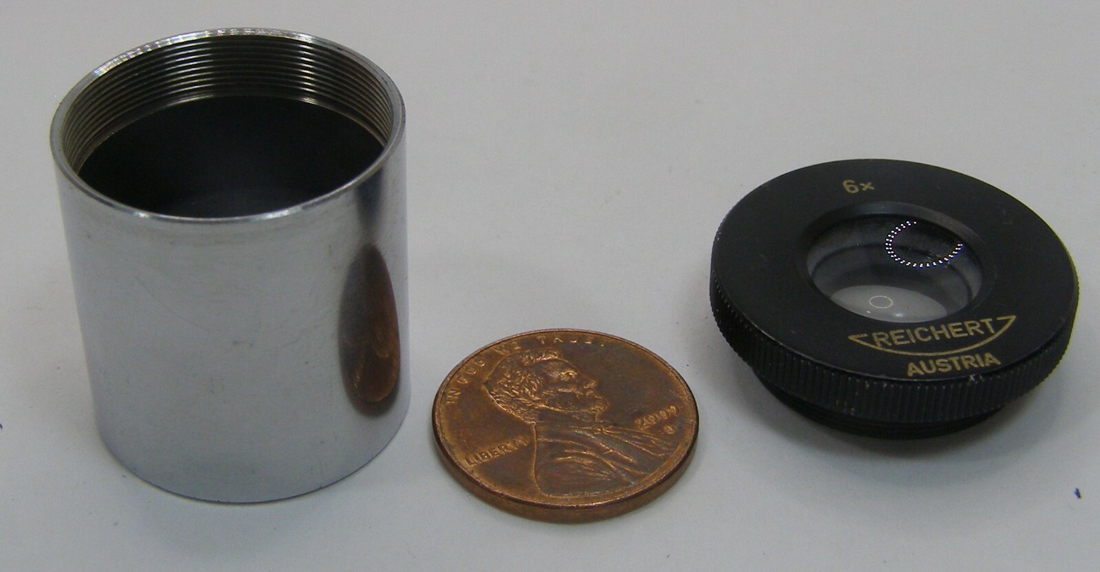 One Reichert Microscope Eyepiece Austria 1ct. 6X BUZ