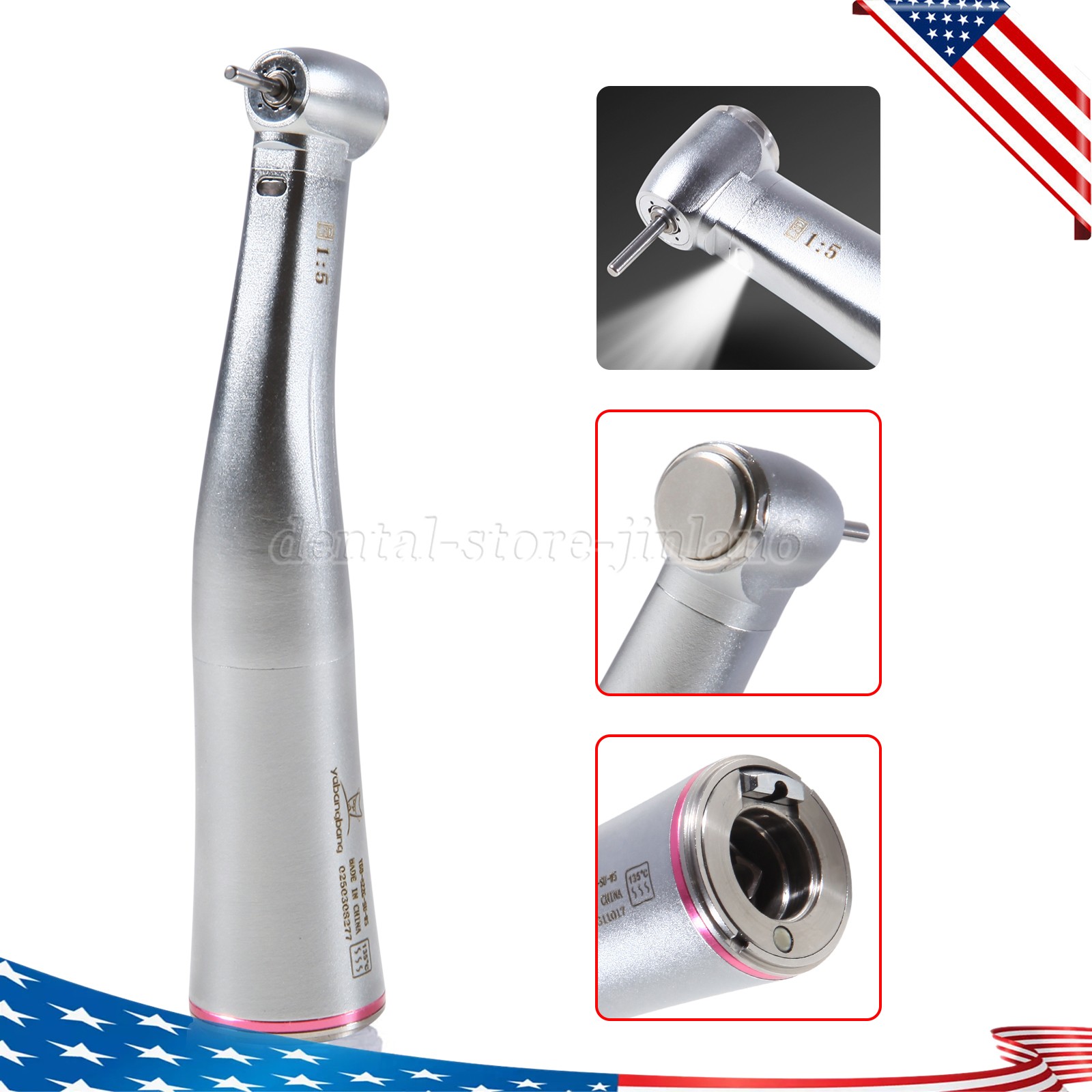 1:5 Electric Attachment – Dental Handpiece – standard head, 1-10 x USA