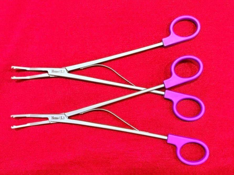 Open Surgery Hem-o-Lok Applier Purple (L Size) Reusable Instruments – 2 nos.