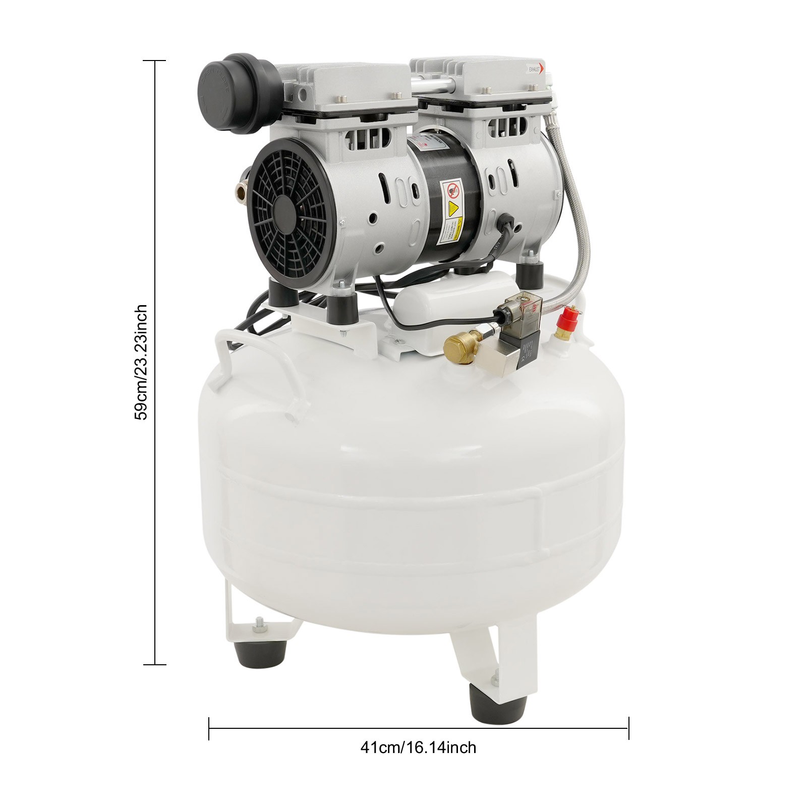 Air Compressor Vertical Airing Compressing Machine for Nail Guns Inflating Tires