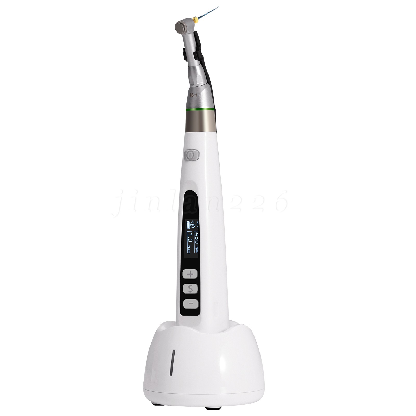 Cordless Endo Motor Handpiece w/ LCD Display, Auto Reverse & Portable
