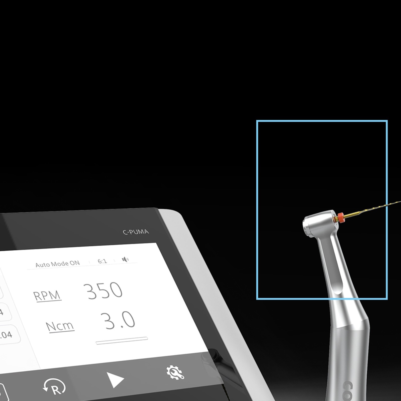COXO Dental C PUMA Master Electric Motor 6:1 Endo Handpiece 1:5 Contra Angle