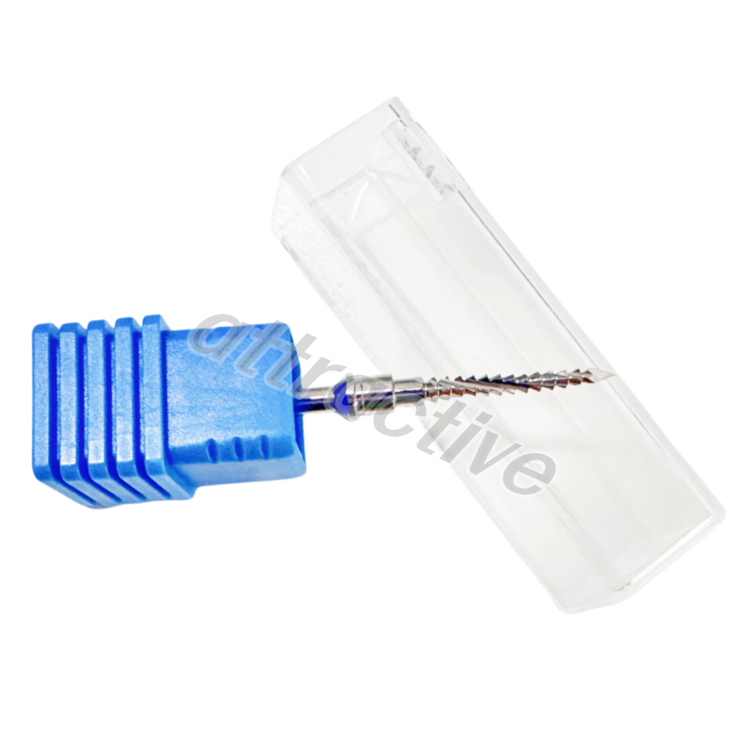 Dental Cross Cutter Drill Implant Bone Cut Debris Blade Fit Lindemann Point Head