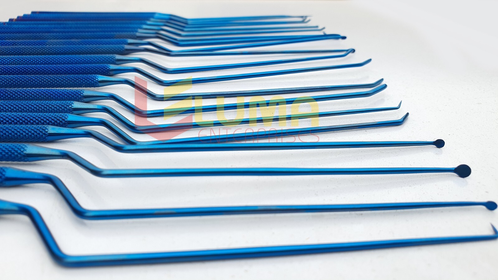 Micro Dissector Expanded Rhoton Bayonett Titanium Coated 20 Pcs Set