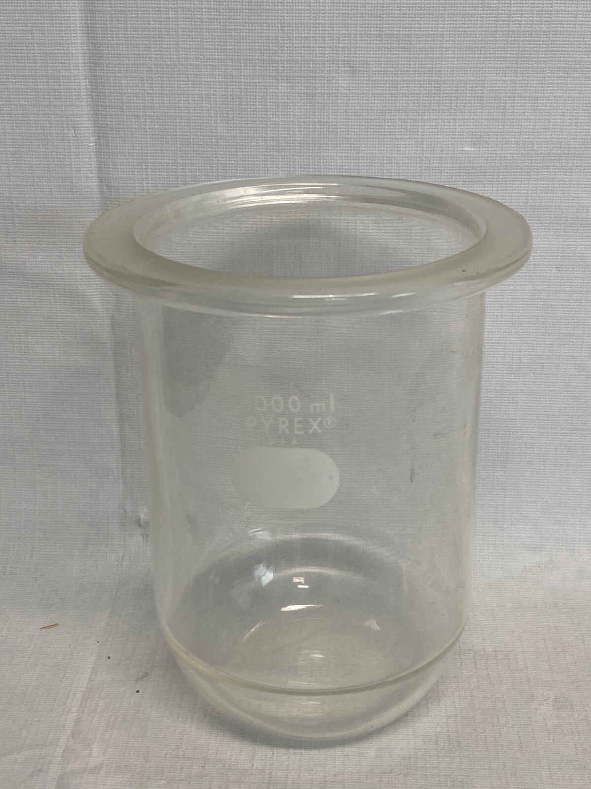 PYREX Glass 1000mL 1L Dissolution Testing Vessel 6-1/2” H x 4-1/4” W