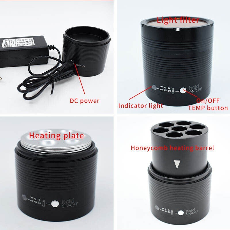 Dental Composite Resin AR Heater Material Warmer Soften 40/45/50℃ Adjustable