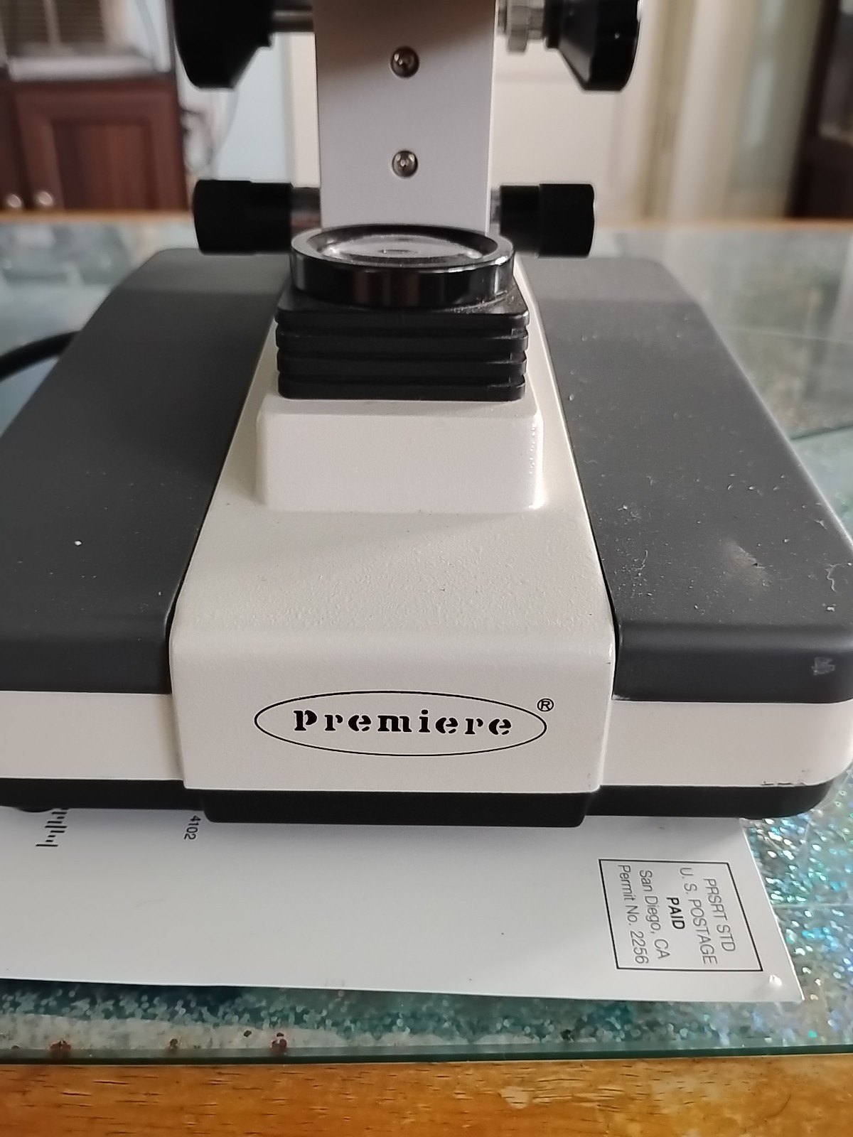 Premiere Microscope Rating: 85 V To 265V 50/60HZ Halogen Lamp 6V 20 W Delay