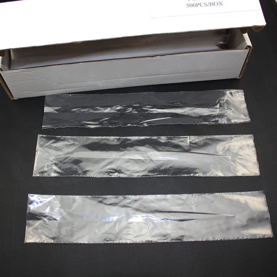500 Pcs/Box Dental X-Ray Sensor Sleeves Cover Small Size 19.5cm*3.5cm Clear