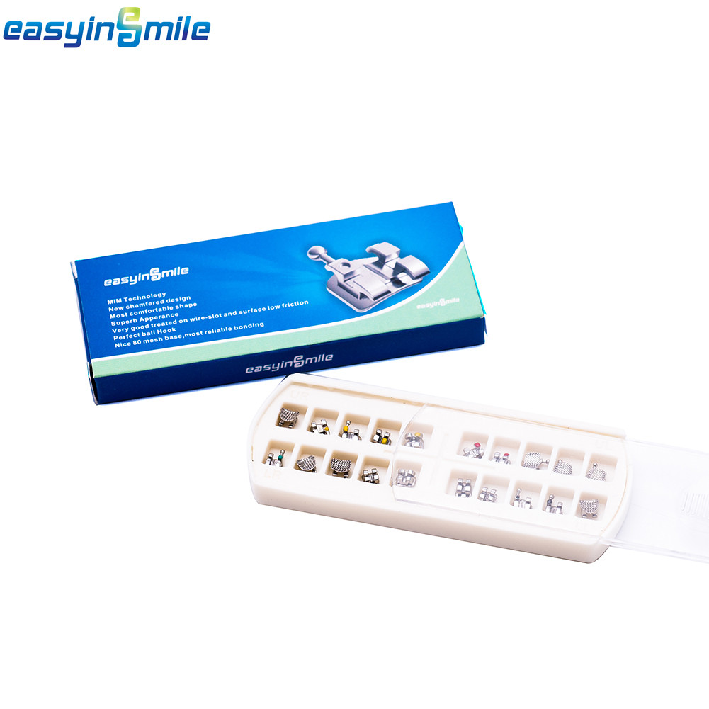 10Pack Easyinsmile MINI Brackets MBT 022 with Hook 345 Dental Orthodontic Braces