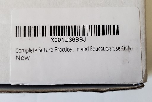 Complete Suture Practice Kit for Suture Training – 25 Pieces – New