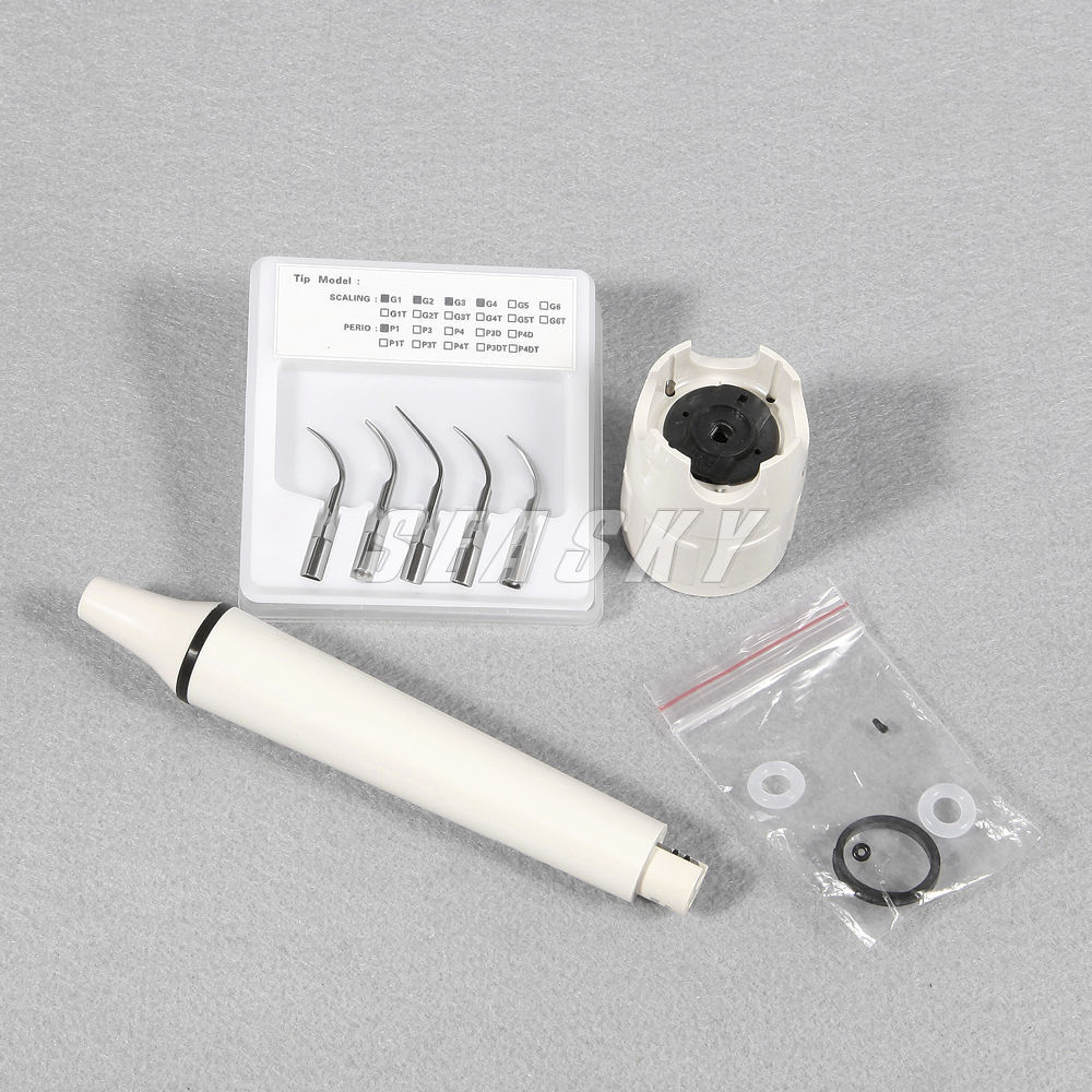 Dental Ultrasonic Piezon Scaler Fit EMS WOODPECKER Handpiece water 2 Bottle