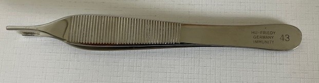 Hu-Friedy Immunity, TP41, Dental #41 Adson Plain Tissue Plier, unused