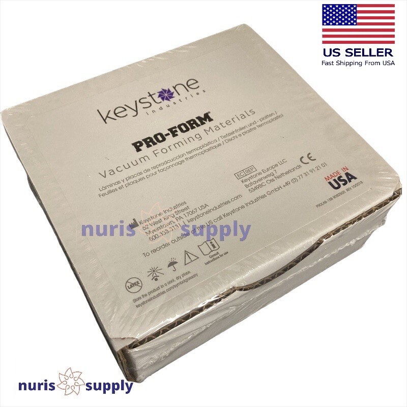 Dental Vacuum Forming .040″ (1mm) SOFT EVA Tray Material Keystone 25pcs/Pk