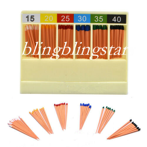 60 Points/Box Dental Gutta Percha Absorbent Paper Point Endodontic 0.04 GAPADENT