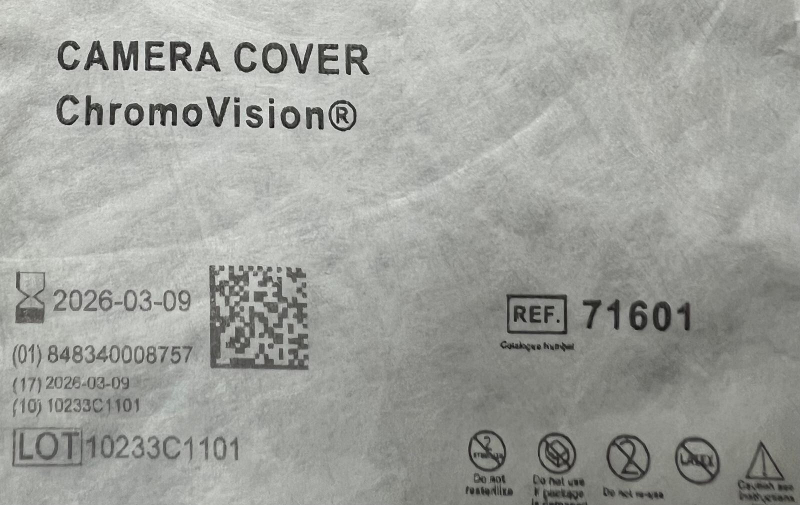 CAMERA COVER 71601. EXP 2026-03