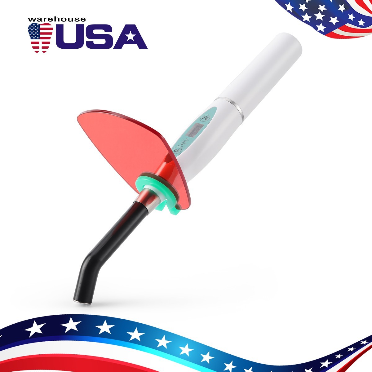 LED Dental Wireless Curing Light 1 Second Cure Lamp 2300mw/cm2