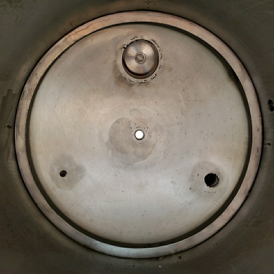 Stainless Steel Positive Pressure Chamber Cylinder Horizontal Custom Stand 12″ D