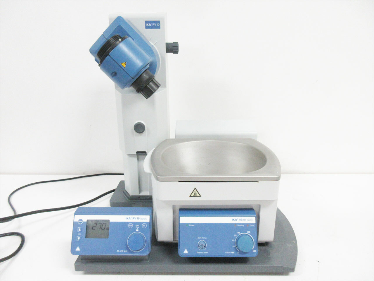IKA RV10 BASIC ROTAVAP & HB 10 BASIC HOT WATER OIL BATH RV 10 B S1 HB10 S98