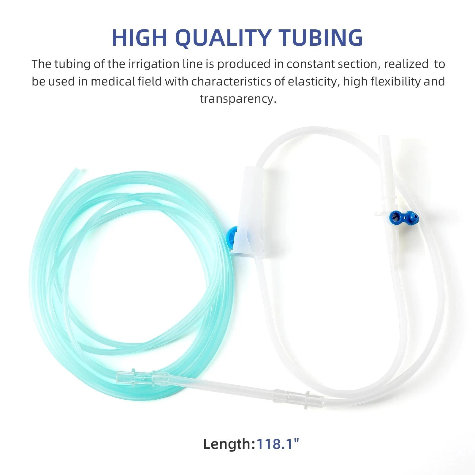 10x Dental Implant Surgery Disposable Irrigation Tubing Tube C Type 291cm Fit WH