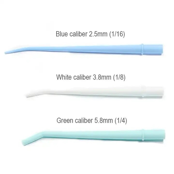 White Surgical Aspirator Tips Small size 1/8″ Dental Suction Tip