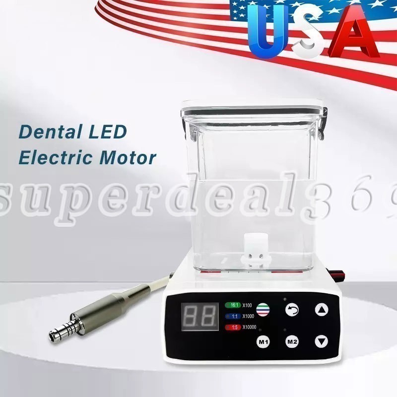 Dental Brushless Electric Motor (For Practice)/1:5 1:4.2 1:1 LED Contra Angle ET