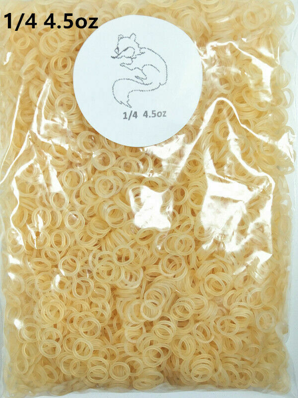 1Pack Dental Ortho Elastics Rubber Bands Ties 2.5/3.5/4.5/6.5OZ Yellow Hot Sale