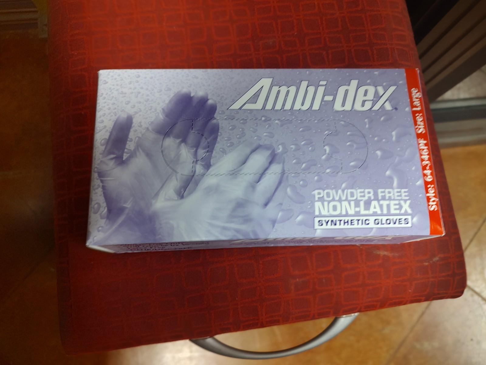 AMBI-DEX Large POWDER FREE NON-LATEX synthetic gloves 10 boxes of 100.